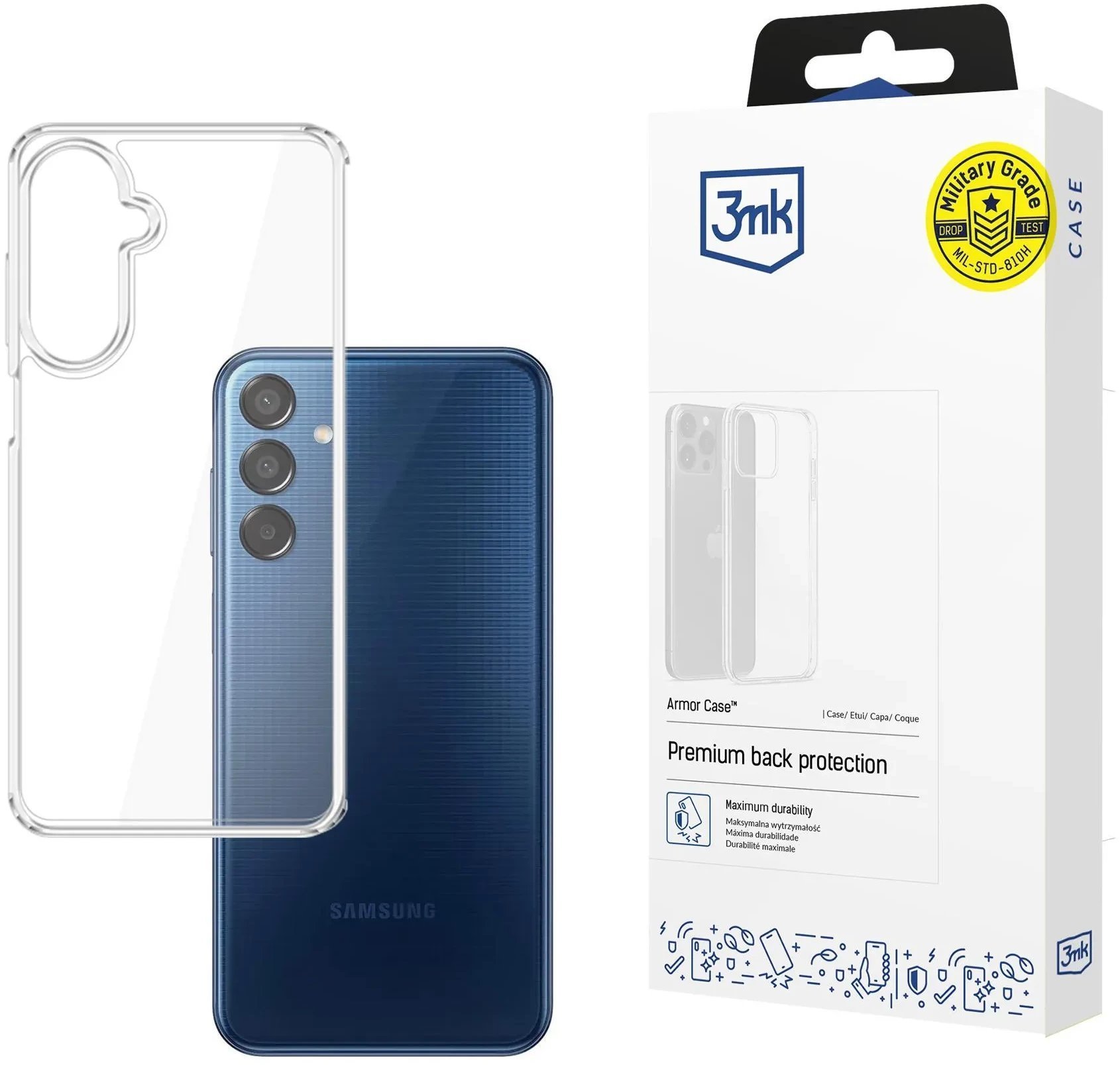 3mk Armor Case pro Samsung Galaxy M15 5G