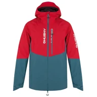 Kurtki męskie - Kurtka męska Husky Nicco M Rozmiar: XL / Kolor: czerwony/niebieski - miniaturka - grafika 1