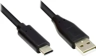 Kable USB - Kabel USB Alcasa USB-C - USB-C 1 m Czarny (GC-M0117) - miniaturka - grafika 1