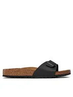 Klapki i japonki damskie - Birkenstock Klapki Madrid 0040793 Czarny - miniaturka - grafika 1