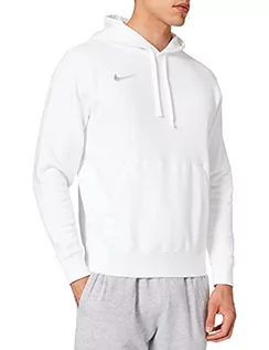 Bluzy męskie - Nike Męska bluza z kapturem Team Club 20 biały biały/szary wilk m CW6894-101 - grafika 1