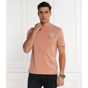 HUGO T-shirt Detzington241 | Regular Fit - Koszulki męskie - miniaturka - grafika 1