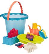 Zabawki do piasku - B.Toys zabawki do piaskownicy z akcesoriami plażowymi duże niebieskie BX1444Z - miniaturka - grafika 1