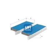 Filtry kabinowe - Filtr, wentylacja przestrzeni pasażerskiej UFI Filtry 34.173.00 - miniaturka - grafika 1
