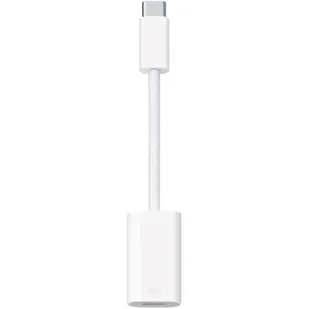 Adapter USB Typ C - Lightning APPLE MUQX3ZMA - Adaptery i przejściówki - miniaturka - grafika 1
