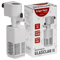 Filtry akwariowe i akcesoria - Kruger Meier Glasclar Ii - Filtr Wewnętrzny 400L/H - miniaturka - grafika 1
