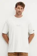 Koszulki męskie - Columbia t-shirt CSC Heritage męski kolor beżowy z nadrukiem 2090871 - miniaturka - grafika 1