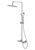 Zestawy prysznicowe - Cersanit Kolumna prysznicowa z baterią termostatyczną Zen chrom połysk S951-782 - miniaturka - grafika 1