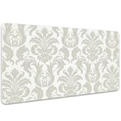 Podkładki na biurko - Mata ochronna na biurko Kwiecista tapeta 100x50 cm, Dywanomat - miniaturka - grafika 1