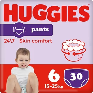 Huggies Pants Jumbo 6 15-25 kg) 30 szt pieluchomajtki - Pieluchy - miniaturka - grafika 2