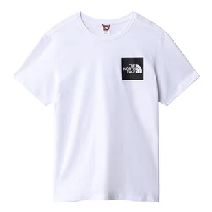 Koszulka The North Face Fine 00CEQ5LA91 - biała - Koszulki sportowe męskie - miniaturka - grafika 1