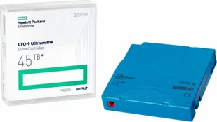 Taśma HPE HPE LTO-9 Ultrium 45TB RW Non Custom Labeled 20 Data Cartridges with Cases Q2079AN - Pozostałe nośniki i napędy - miniaturka - grafika 1