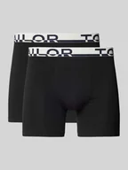Majtki męskie - Obcisłe bokserki o kroju slim fit z napisem z logo w pasie - miniaturka - grafika 1