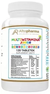 Witaminy i minerały - Altopharma Multiwitamina Junior 120 tabletek do ssania 1146140 - miniaturka - grafika 1