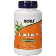 Suplementy naturalne - Now Foods Eleuterokok kolczasty korzeń Eleuthero 500mg 100 kapsułek - miniaturka - grafika 1