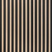 Panele ścienne i boazeria - Panel Ścienny 3D Lamela Wodoodporna Stretto Dąb Jasny L0102 - miniaturka - grafika 1