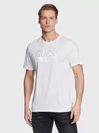 Koszulki męskie - Guess T-Shirt M3GI56 K9RM3 Biały Slim Fit - miniaturka - grafika 1