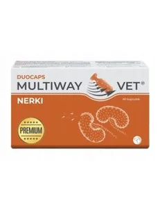 JM Sante MultiWay Vet Duocaps Nerki 60 tab na nerki dla psa i kota - Suplementy i witaminy dla kotów - miniaturka - grafika 1