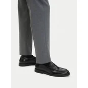 Półbuty męskie - Mokasyny Gino Rossi EO-PIETRO-01 125AM Czarny - miniaturka - grafika 1