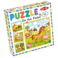 Puzzle - Tactic Moje pierwsze puzzle Farma 4x6el - miniaturka - grafika 1