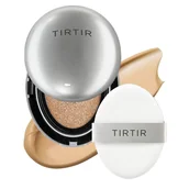 Podkłady do twarzy - Tirtir Mask Fit Aura Cushion Mini Rozświetlający podkład w poduszce, 31N French Beige - miniaturka - grafika 1