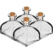 Domowy wyrób alkoholu - Browin Zestaw buteleczek z korkami, 110 ml - 4 szt. - miniaturka - grafika 1