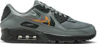 Sneakersy męskie - Nike Air Max 90 - Multi Swoosh - Buty sneakersy męskie Szary FN7810-001 , Rozmiar: EU 40 US 7 - miniaturka - grafika 1