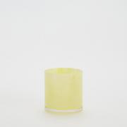 Świeczniki - Reserved - Świecznik o prostym kształcie - Żółty - miniaturka - grafika 1