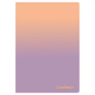 Patio Teczka A4 Coolpack Clear Book Gradient Berry 20 koszulek - Teczki i skoroszyty - miniaturka - grafika 1