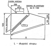 Okapy kuchenne - Optimet OP-0501 4000/700 - miniaturka - grafika 1