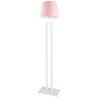 Lampy stojące - Biało różowa lampa stojąca dziecięca VEGAS - miniaturka - grafika 1