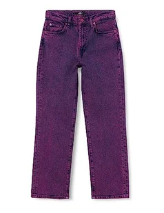 7 For All Mankind Dżinsy damskie, fioletowy, 29 - Spodnie damskie - miniaturka - grafika 1