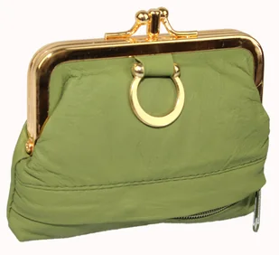 Sakiewka Uniwersalna Klamerka Skóra Naturalna ''WZÓR III'' 033 MIKS 2 9,5 x 12 cm - Portfele - miniaturka - grafika 7