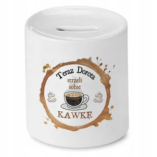 Skarbonka na Urodziny 45 45te 45-te na Prezent z Nadrukiem ze Zdjęciem + Opakowanie na prezent (wzór 03) - Skarbonki - miniaturka - grafika 1