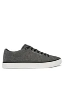 Trampki męskie - Tommy Hilfiger Tenisówki Th Hi Vulc Core Low Chambray FM0FM05818 Szary - miniaturka - grafika 1