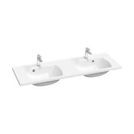 Umywalki - Ravak Classic II umywalka 130x45 cm prostokątna biała XJX01113000 - miniaturka - grafika 1