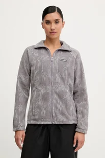 Columbia bluza sportowa Benton Springs kolor szary wzorzysta 2021771 - Bluzy damskie - miniaturka - grafika 1