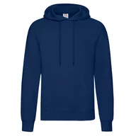Bluzy męskie - Bluza męska z kapturem Hooded Sweat Fruit of the Loom - Granatowy XL - miniaturka - grafika 1