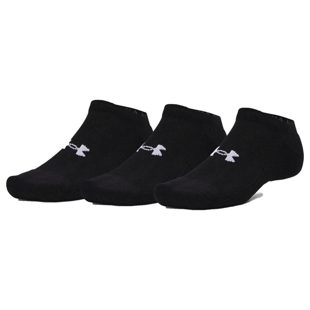 Skarpetki Under Armour Performance Cotton 3pk NS Ultimate Black/Ultimate Black/White L