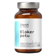 Witaminy i minerały - OstroVit Pharma Bloker Potu 90kaps. Nadmierna potliwość - miniaturka - grafika 1