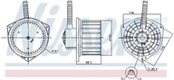 Dmuchawy - Dmuchawa NISSENS 87755 7415076K10 SUZUKI - miniaturka - grafika 1