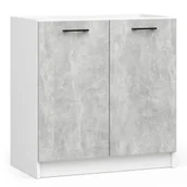 Szafki kuchenne - Szafka kuchenna pod zlewozmywak w kolorze betonu S3-Z50 - miniaturka - grafika 1