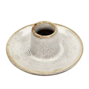 Świecznik Single 9x6cm beige - Świeczniki - miniaturka - grafika 1