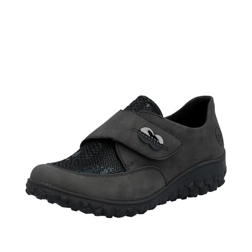 Rieker Damskie kapcie 59552, szare, rozmiar 38 EU, szary, 38 EU