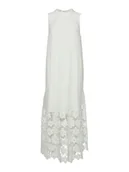 Sukienki - YAS Sukienka letnia Twigsy 26037703 Biały Relaxed Fit - miniaturka - grafika 1