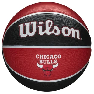 Piłka do koszykówki Wilson NBA Team Chicago Bulls Ball rozmiar 7 - Koszykówka - miniaturka - grafika 1