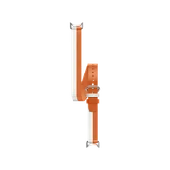 Akcesoria do smartwatchy - Xiaomi Dual-tone Leather Strap White and Orange Orange - miniaturka - grafika 1