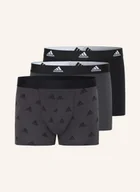 Majtki damskie - Adidas Bokserki Active Flex Cotton, 3 Szt. grau - miniaturka - grafika 1