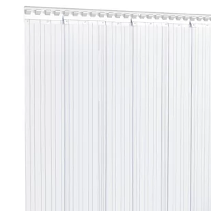 Kurtyna paskowa, przezroczysta, 300 mm x 2,6 mm, 10 m, PVC Lumarko! - Zasłony - miniaturka - grafika 4