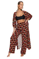 Spodnie damskie - Trendyol Damskie spodnie z prostą nogawką, bardzo kolorowe, 36, Bardzo kolorowy, 62 - miniaturka - grafika 1